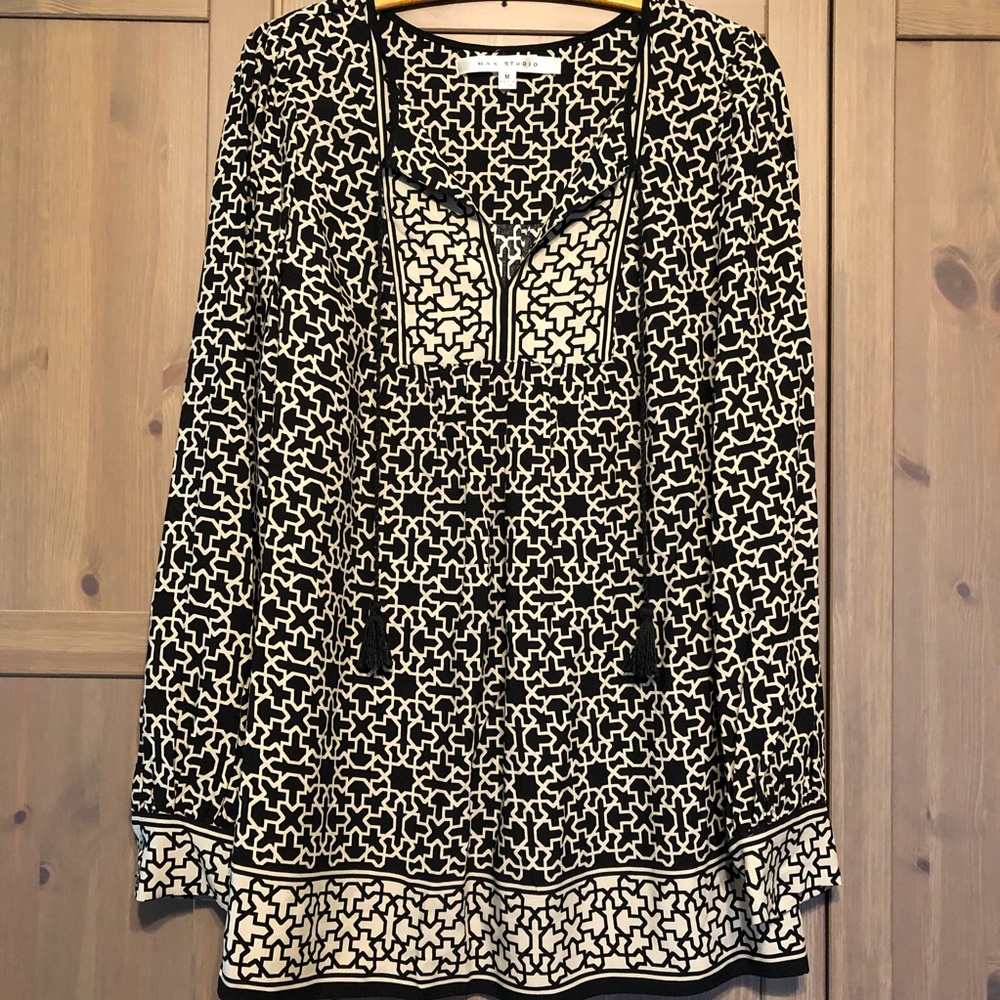 Max Studio Print Tunic